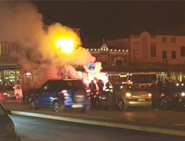 Χάος στη Μυτιλήνη: Ταραχές μέχρι τα ξημερώματα - Οι πολίτες έφτασαν στα όρια τους (βίντεο, φωτό)